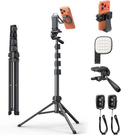 OMOTON TP02-Pro-PK 65인치 마그네틱 폰 삼각대 키트 1번 사진