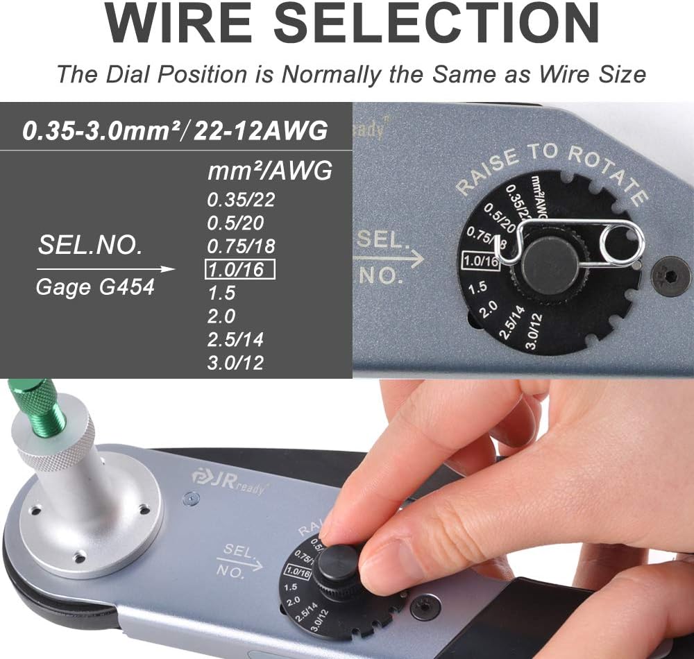 JRready JRD-HDT-48 Deutsch 4인덴트 압착 공구 12-22AWG 4번 사진