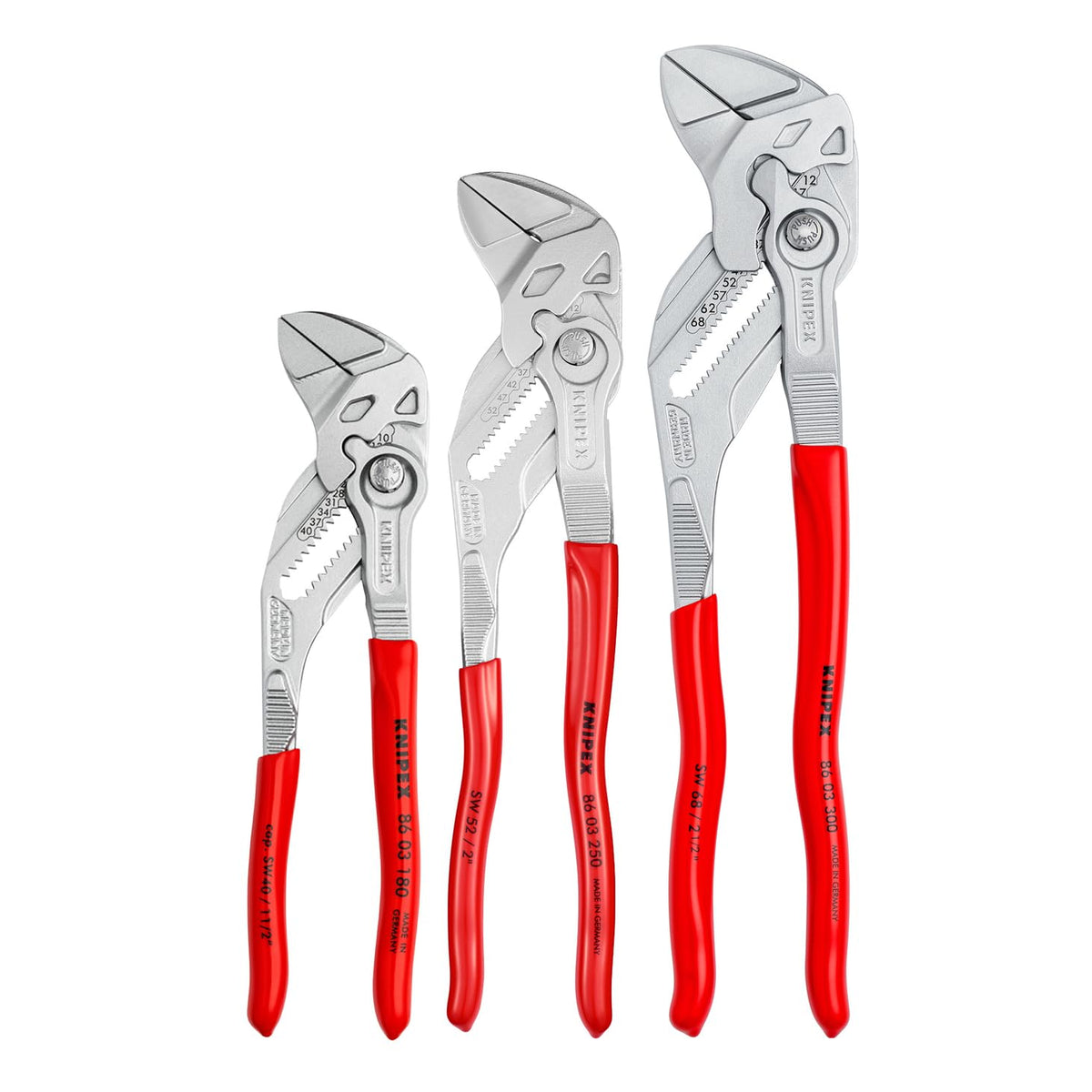 KNIPEX 플라이어 렌치 00 20 06 US2 (7, 10, 12인치) 1번 사진