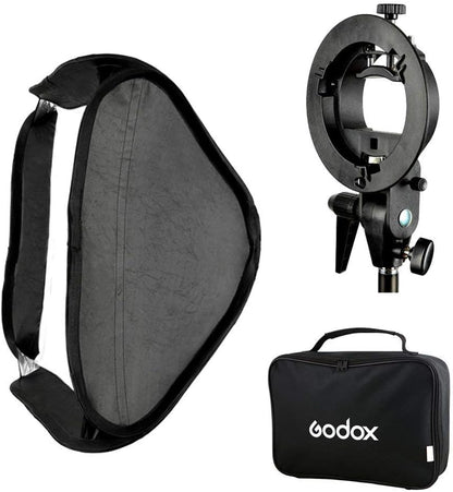 GODOX SF-UV-6060 플래시 브래킷 60x60cm 직사각 소프트박스 S타입 브로웬스 마운트 7번 사진