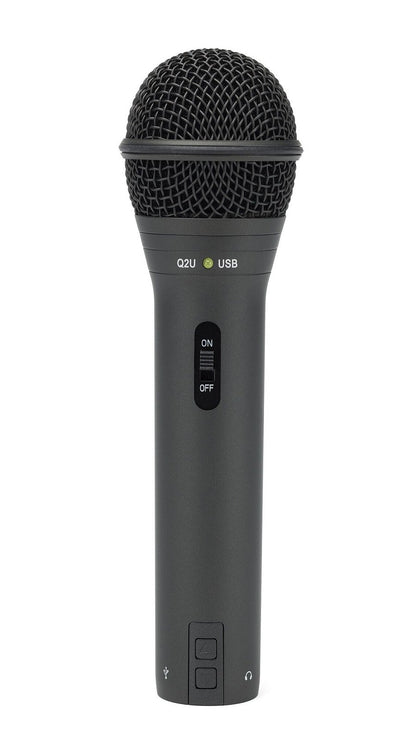 SAMSON Q2U USB/XLR 다이나믹 마이크 홈 스튜디오 녹음 팟캐스트 패키지 1번 사진