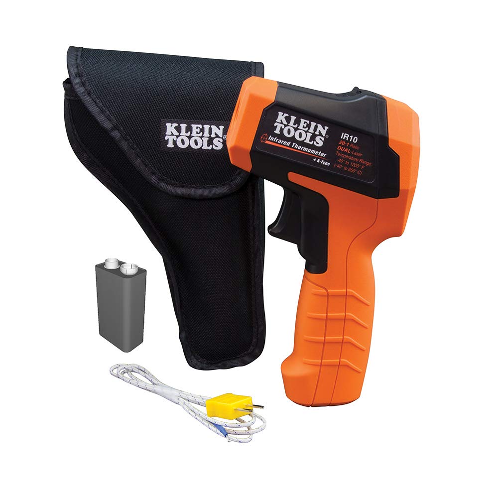 KLEIN TOOLS IR10 듀얼 레이저 적외선 온도계 20:1 1번 사진