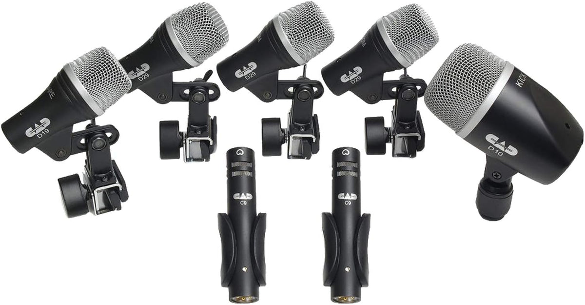 CAD Audio Stage7 7피스 드럼 마이크 팩 D10 D19 D29 C9 콘덴서 포함 바이닐 케이스 8번 사진