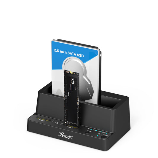 Rosewill 40Gbps M.2 NVMe SSD 인클로저 ASM2464PD 썬더볼트4 USB4 8TB 2번 사진