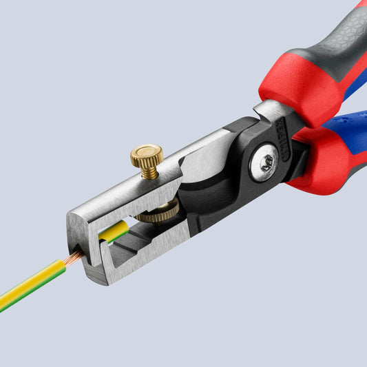 KNIPEX 13 62 180 스트립스 절연 스트리퍼 케이블 가위 플라이어 7.25인치 2번 사진