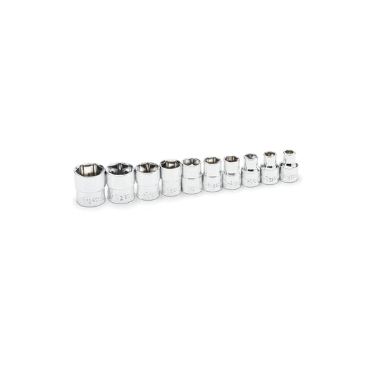 GEARWRENCH 1/4인치 드라이브 6포인트 SAE 스터비 소켓 세트 10피스 1번 사진