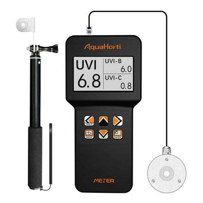 AquaHorti 노출계 UVB UVC UVA UV 지수 측정기 AH-UVCBA 1번 사진