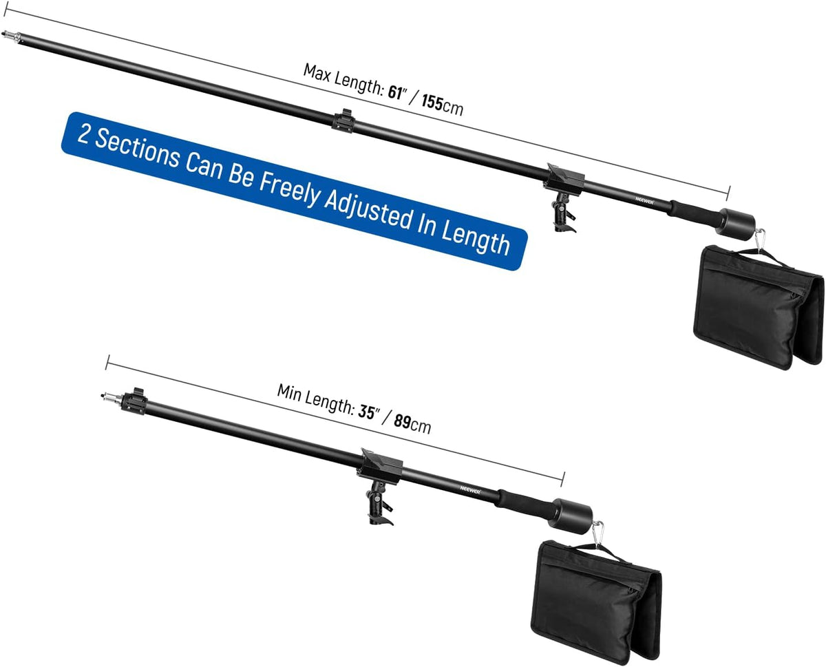 NEEWER Tripod Boom Arm BA-01 35-61인치 1.5kg 2번 사진