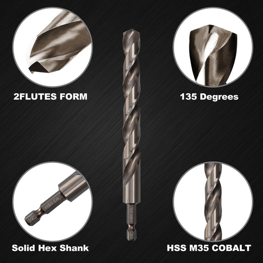 Sinyeenglon 코발트 드릴 비트 세트 hex Shank 2번 사진