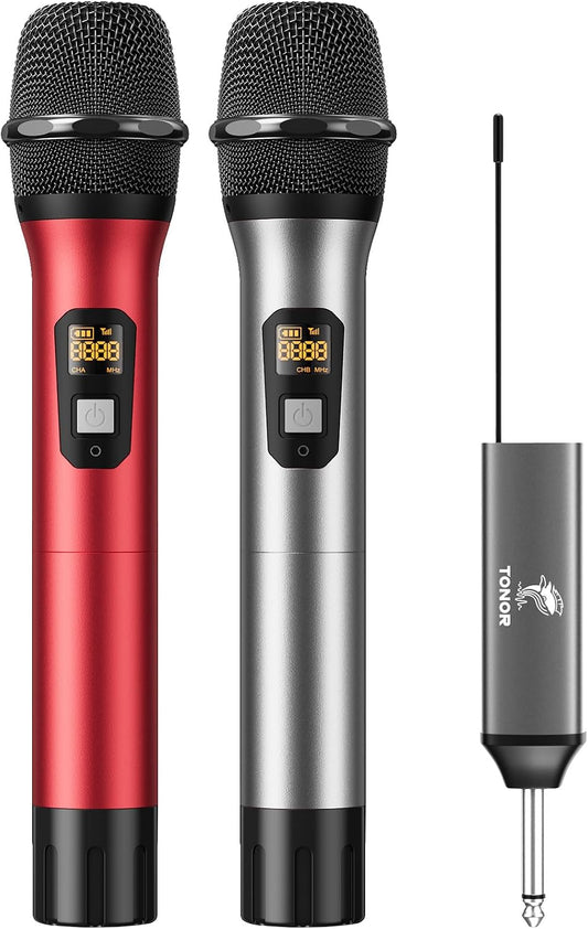 TONOR TW630 TW620 무선 마이크 시스템 60m 실내외 공연용 1번 사진