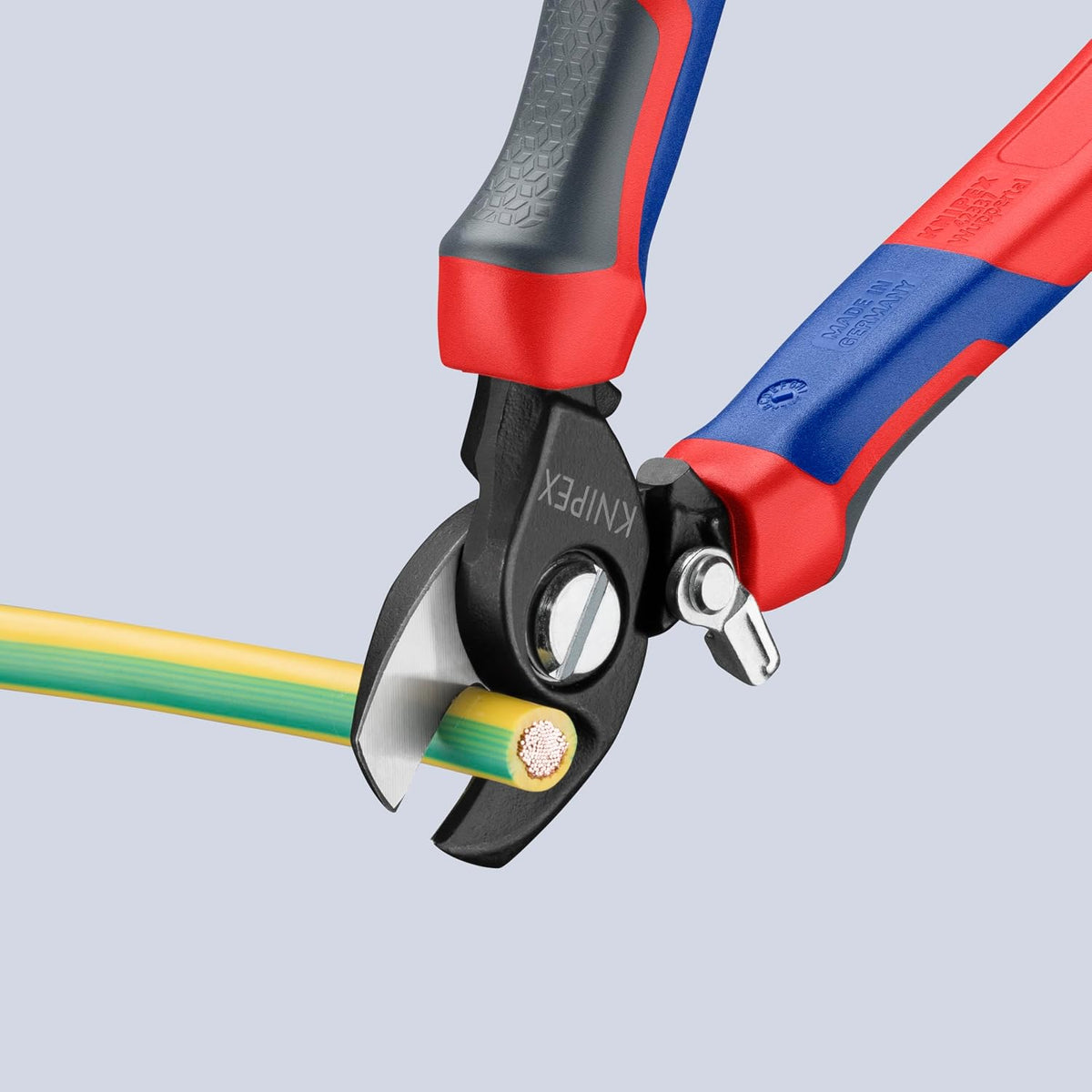 KNIPEX 95 22 165 케이블 커터 구리 알루미늄 케이블용 멀티컴포넌트 5번 사진