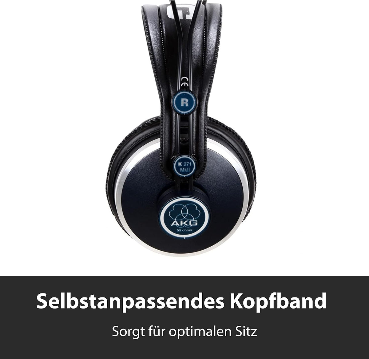 AKG 헤드폰 K271 MKII 오버이어 클로즈드백 스튜디오 모니터링 2470X00190 4번 사진