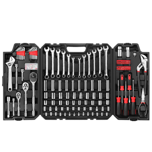 Generic Eastvolt 기계 공구 세트 248pcs SAE 메트릭 혼합 소켓 렌치 EVHT24801 1번 사진
