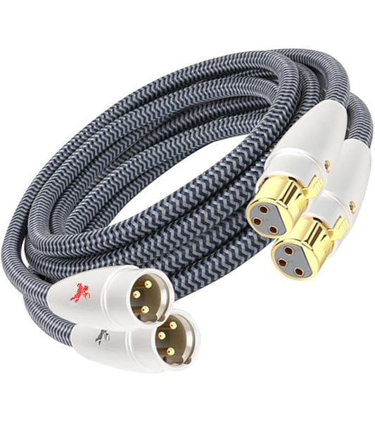 Impeto XLR 케이블 6.35mm TRS to XLR OCC 단결정 구리 밸런스 1번 사진