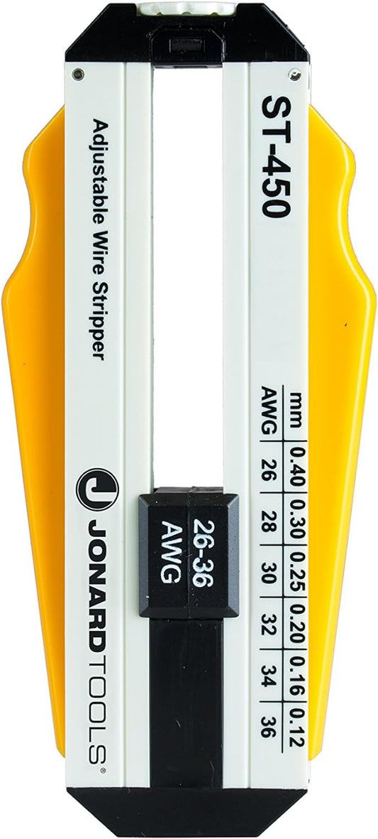 Jonard Tools 전선 스트리퍼 ST-450 26-36 AWG 조절식 정밀 1번 사진