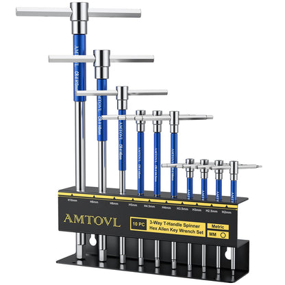 AMTOVL T핸들 육각렌치 세트 메트릭 2-10mm 8번 사진