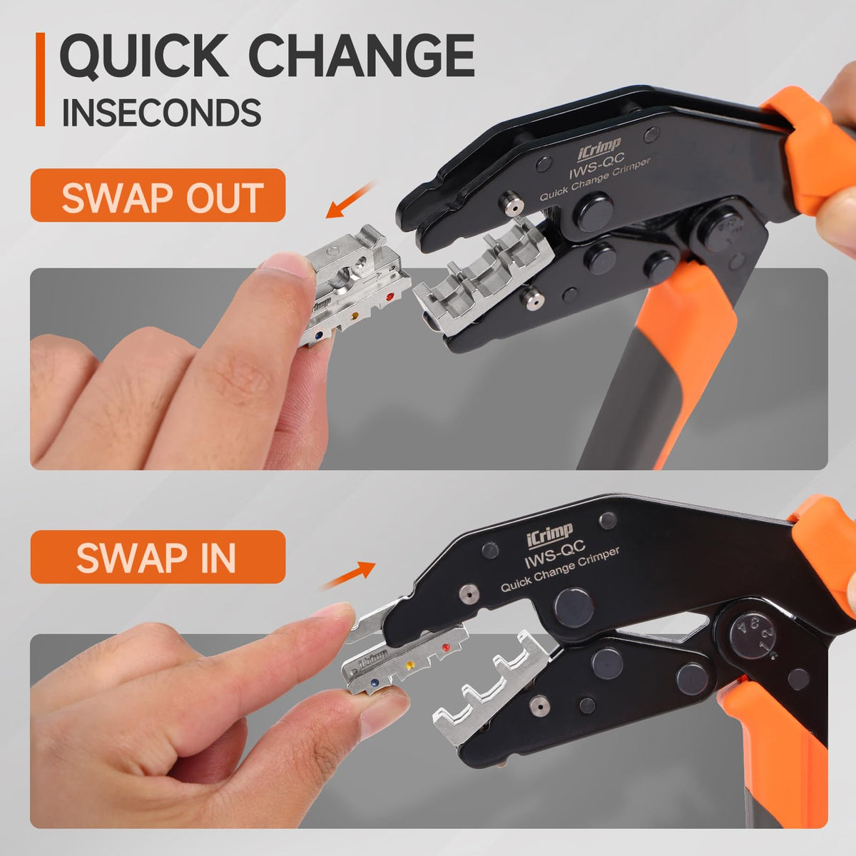 IWISS iCrimp IWS-QC 라쳇 크림핑 툴 세트 4번 사진