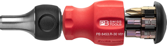 PB SWISS TOOLS 래칫 스터비 비트 스크루드라이버 8453R-30.V01 6종 세트 1번 사진