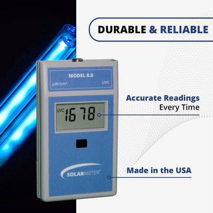 Solarmeter 자외선 UVC 램프 측정기 Model 8.0 0-1999 μW/cm2 6번 사진