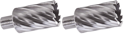 ACTOOL HSS 애뉼러 커터 절삭 깊이 2인치 웰던 생크 3/4인치 강철 구멍 가공 7번 사진