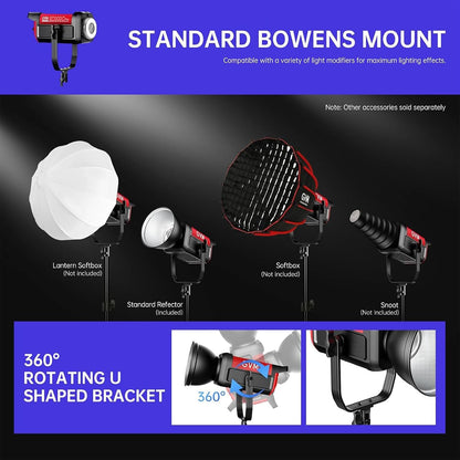 GVM RGB 비디오 라이트 200W·300W 스튜디오 조명 300C 7번 사진