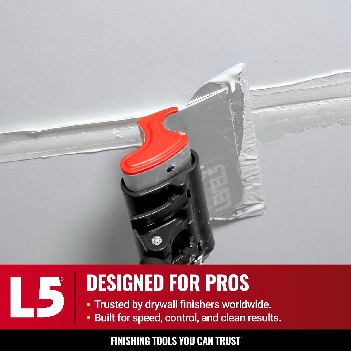 LEVEL5 Skimming Blade Combo 24인치 + 38.5-63인치 Extension Handle 5-425 7번 사진
