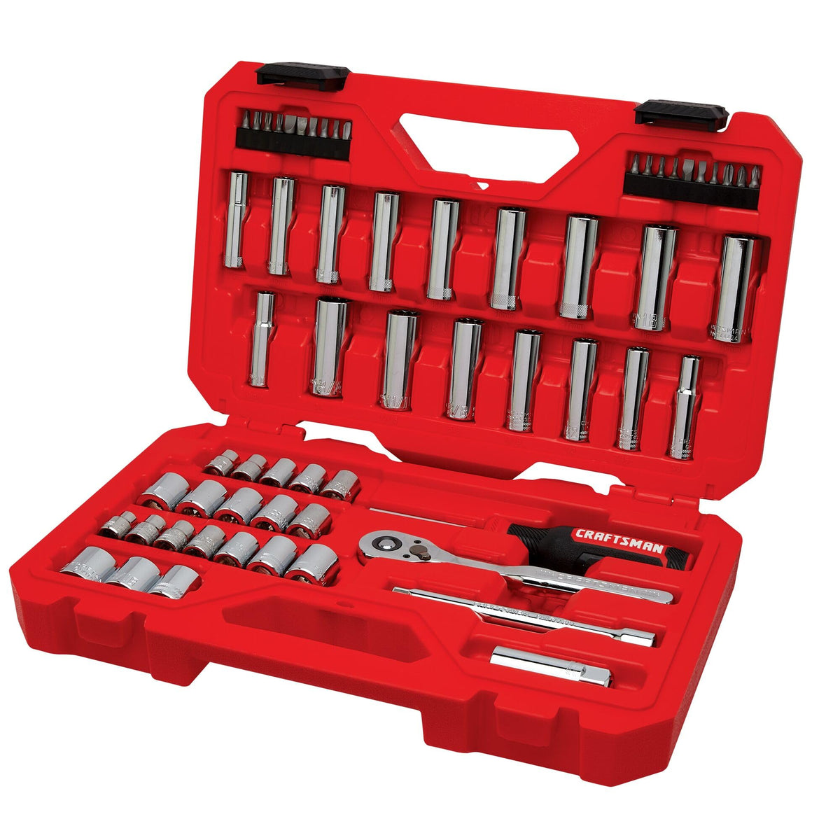 CRAFTSMAN 메카닉스 툴 세트 3/8인치 드라이브 72T 라쳇 소켓 세트 1번 사진