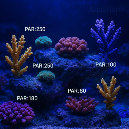 AquaHorti AH-Reef PAR 미터 노출계 PPFD UVA RGB 측정 방수센서 3번 사진