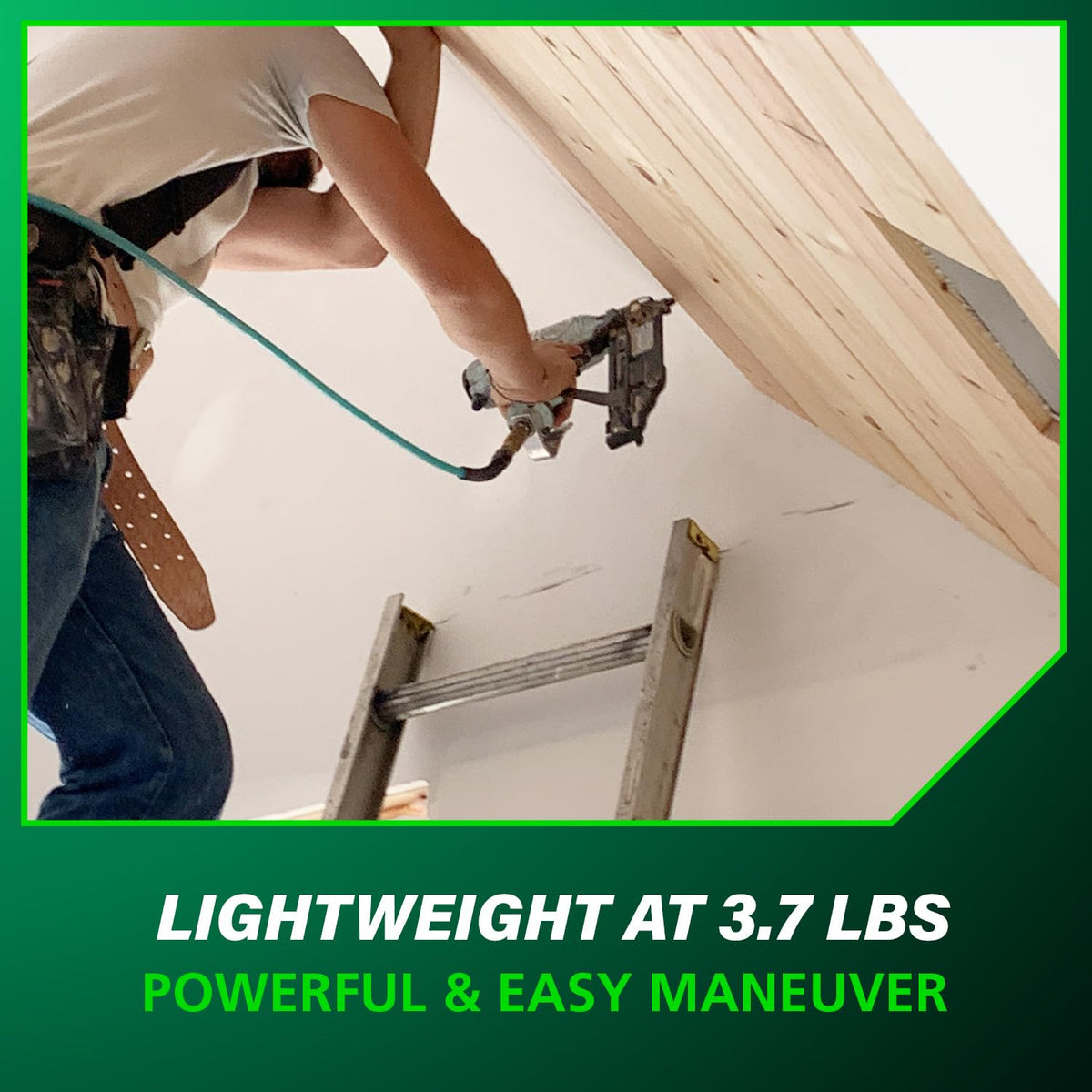 Metabo HPT 마감 못총 16게이지 1~2-1/2인치 못 사용 3.7lbs 9번 사진