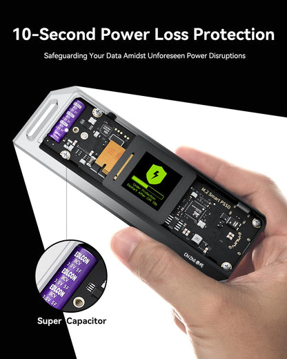 chizha Explorer Edition M.2 NVMe SSD 외장 케이스 10s 2230/2242/2260/2280 4번 사진