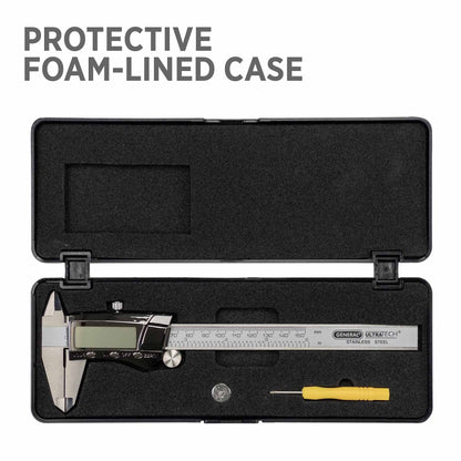 General Tools 147 디지털 캘리퍼스 6인치 초대형 LCD 3모드 2번 사진