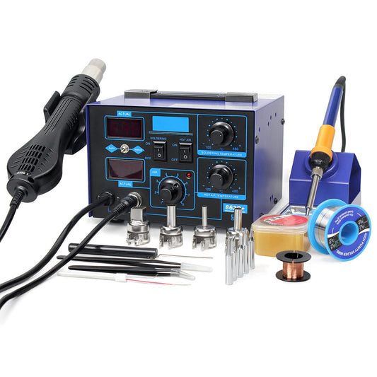 BACOENG 862d+ 2in1 SMD 납땜 인두 열풍기 스테이션 110V 700W 1번 사진