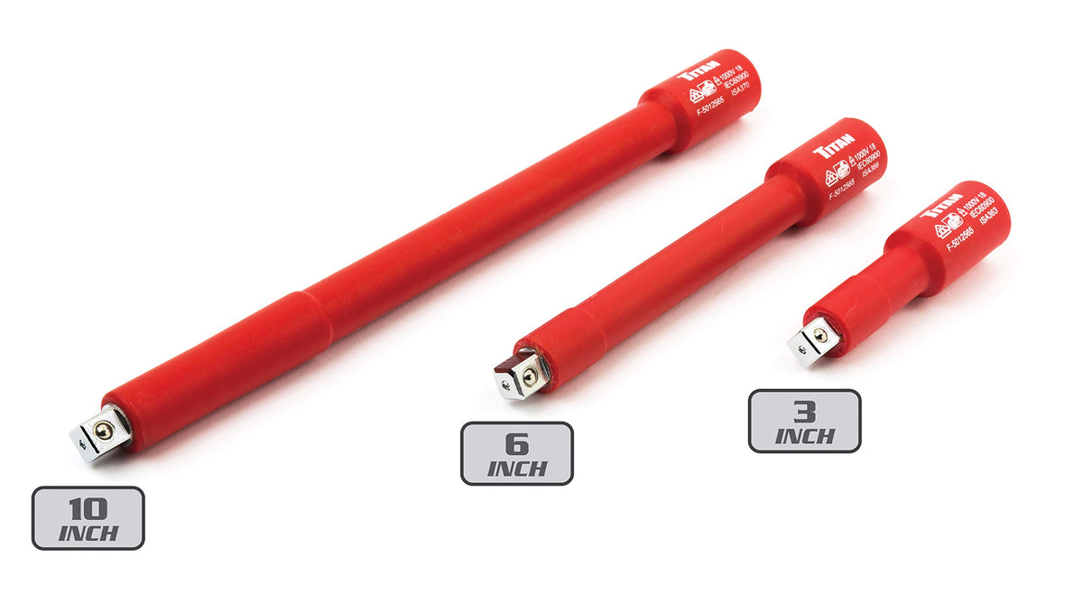 Titan 68100 VDE 절연 소켓 19pcs 3/8인치 드라이브 세트 5번 사진
