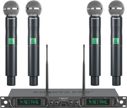 Phenyx Pro 4채널 UHF 무선 마이크 시스템 PTU-5000-4H 4-Ch 1번 사진