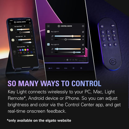 Elgato Key Light 2800 루멘 스튜디오 조명 6번 사진