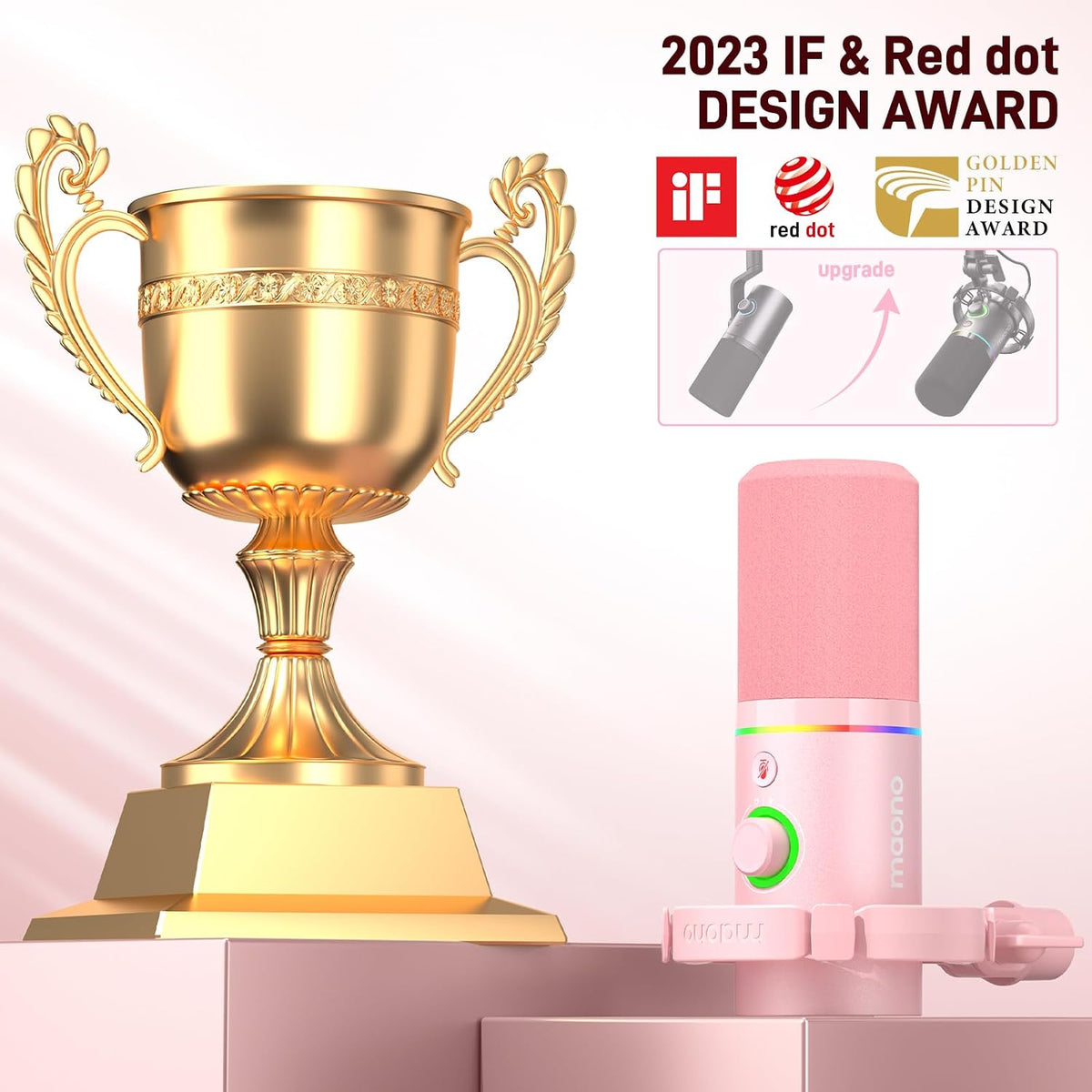 MAONO PD200XS XLR USB 다이나믹 마이크 키트 RGB 게이밍 6번 사진