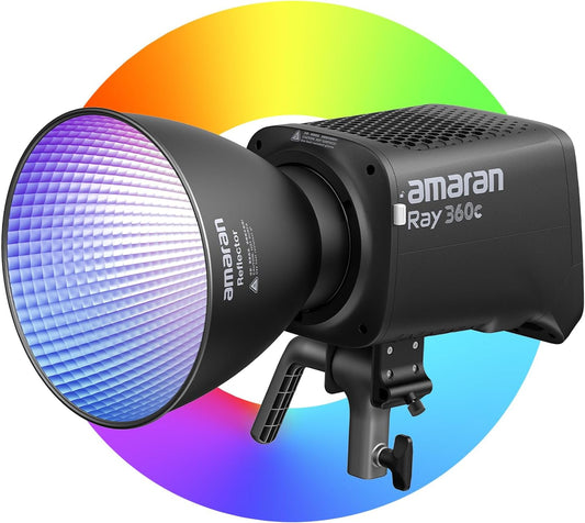 Amaran Ray 360c·120c RGB LED 비디오 라이트 360W 앱·DMX 제어 1번 사진