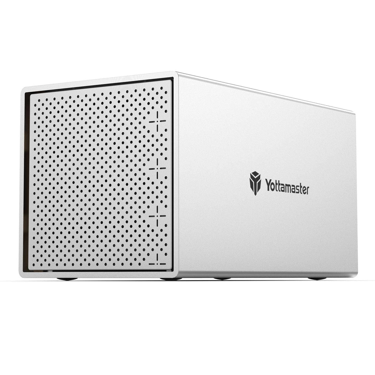Yottamaster 5베이 USB C 알루미늄 RAID 하드 드라이브 인클로저 PS400 500C3 1번 사진