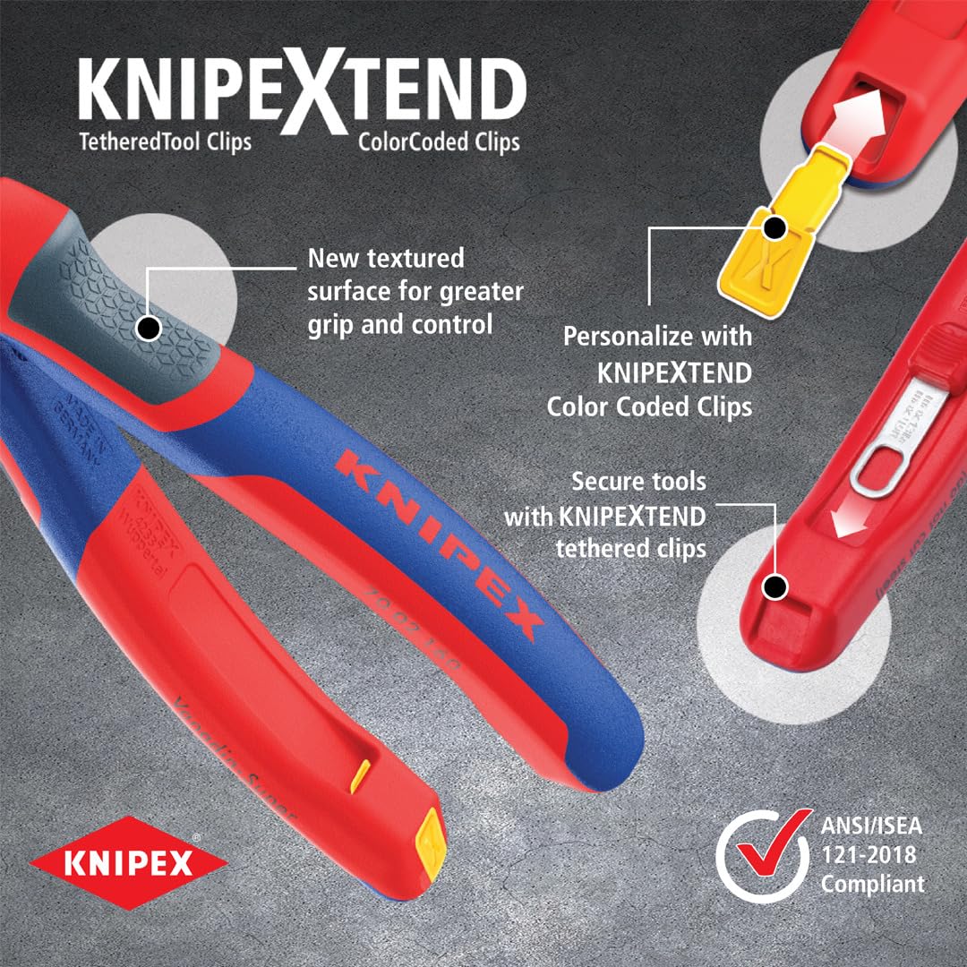 KNIPEX 74 22 200 고레버리지 각도형 사선 니퍼 컴포트 그립 2번 사진