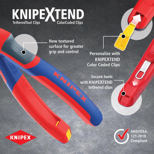 KNIPEX 74 22 200 고레버리지 각도형 사선 니퍼 컴포트 그립 2번 사진