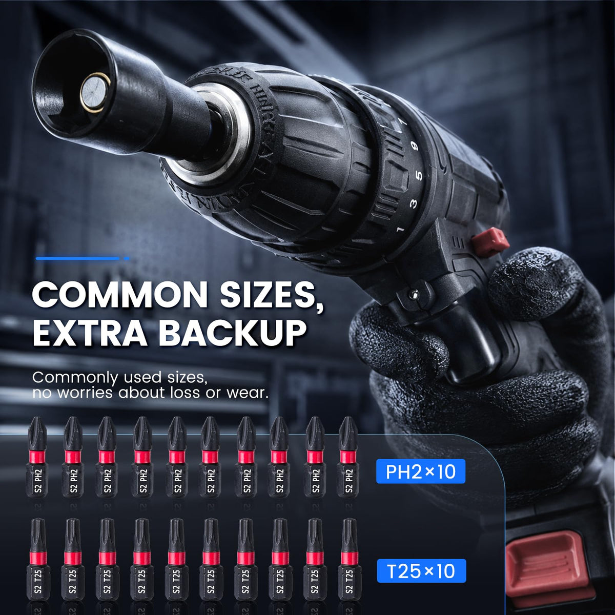 DikTalk 임팩트 너트 드라이버 세트 IMPACT NUT DRIVER SET 7번 사진
