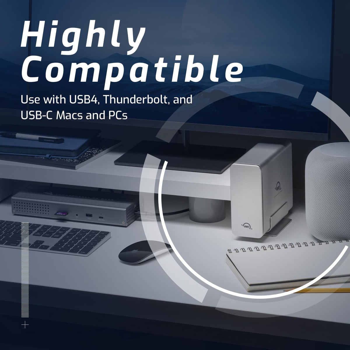 OWC Express 4M2 USB4(40Gb/s) 외장 스토리지 인클로저 OWCUS4EXP4M2 M.2 4번 사진