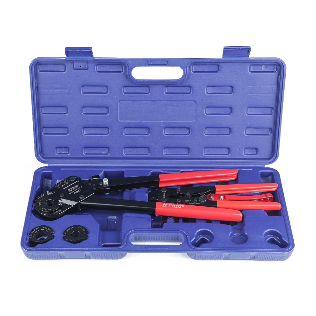 iCrimp IWS-1807CE PEX 압착 툴 키트 1/2'' 3/4'' F1807 크림퍼 튜빙 커터 12번 사진