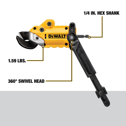 DEWALT 임팩트 레디 메탈 시어 어태치먼트 18GA 절단 DWASHRIR 2번 사진