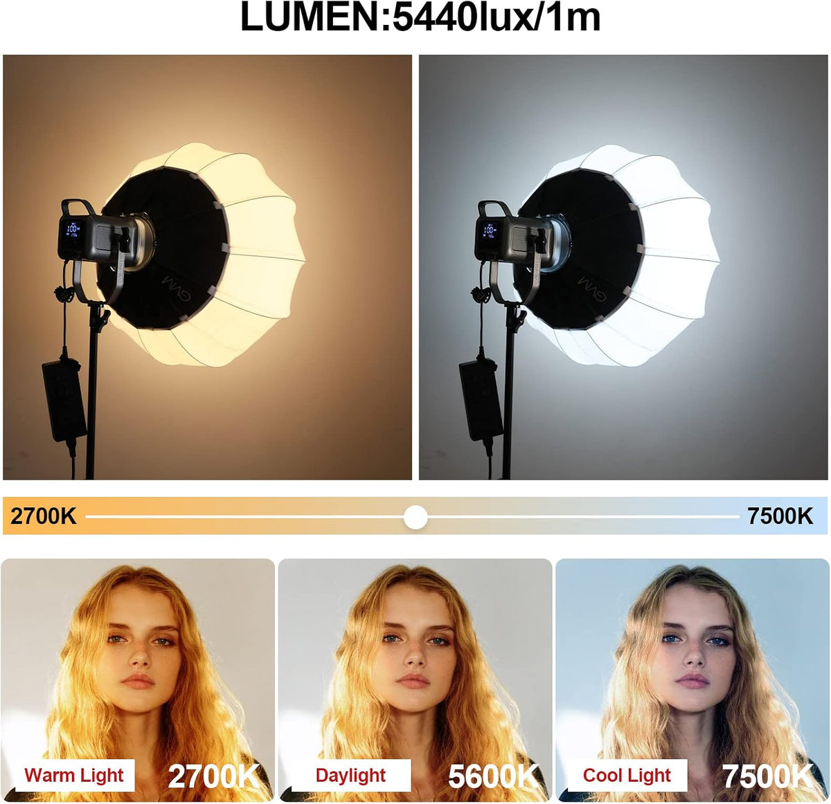 GVM Great Video Maker RGB 비디오 라이트 키트 150W·160W 5번 사진