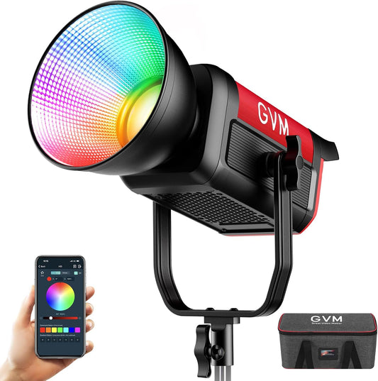 GVM RGB 비디오 라이트 200W·300W 스튜디오 조명 300C 1번 사진
