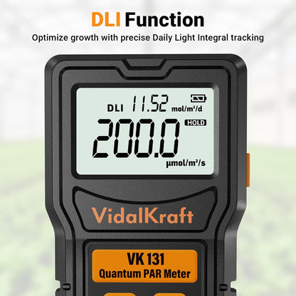 VidalKraft PAR미터 PPFD미터 DLI측정 5ft 코일케이블 12ft 직선케이블 2번 사진