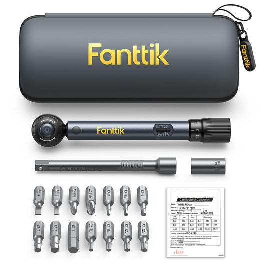 Fanttik WB10 미니 토크 렌치 자전거 세트 2-10Nm 14비트 1번 사진