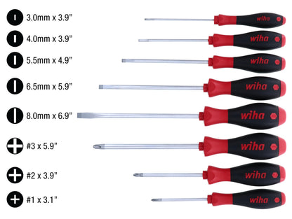 Wiha 30291 SoftFinish 그립 스크루드라이버 세트 4번 사진