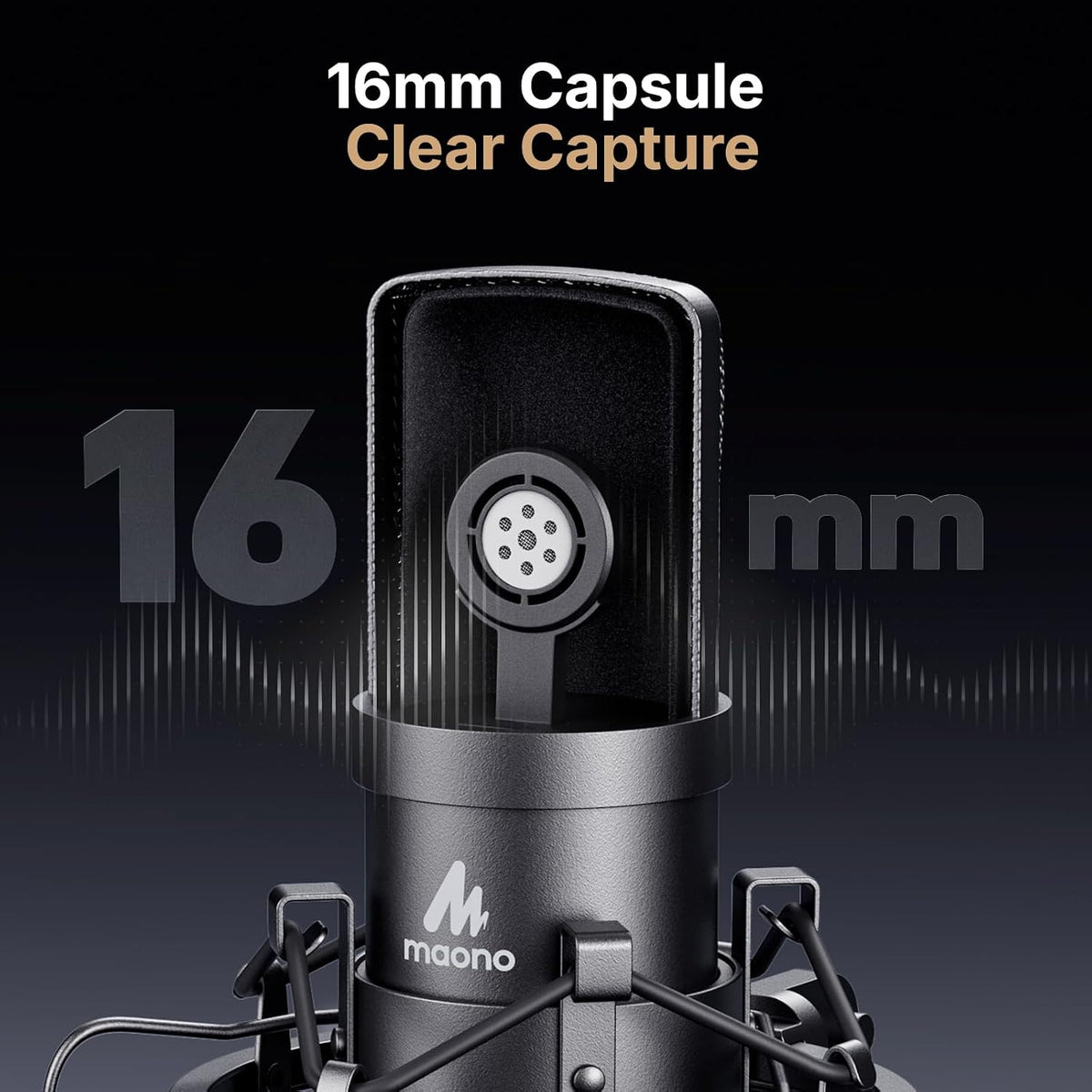 MAONO A04 USB 마이크, 192kHz/24Bit 컨덴서 마이크 키트 4번 사진
